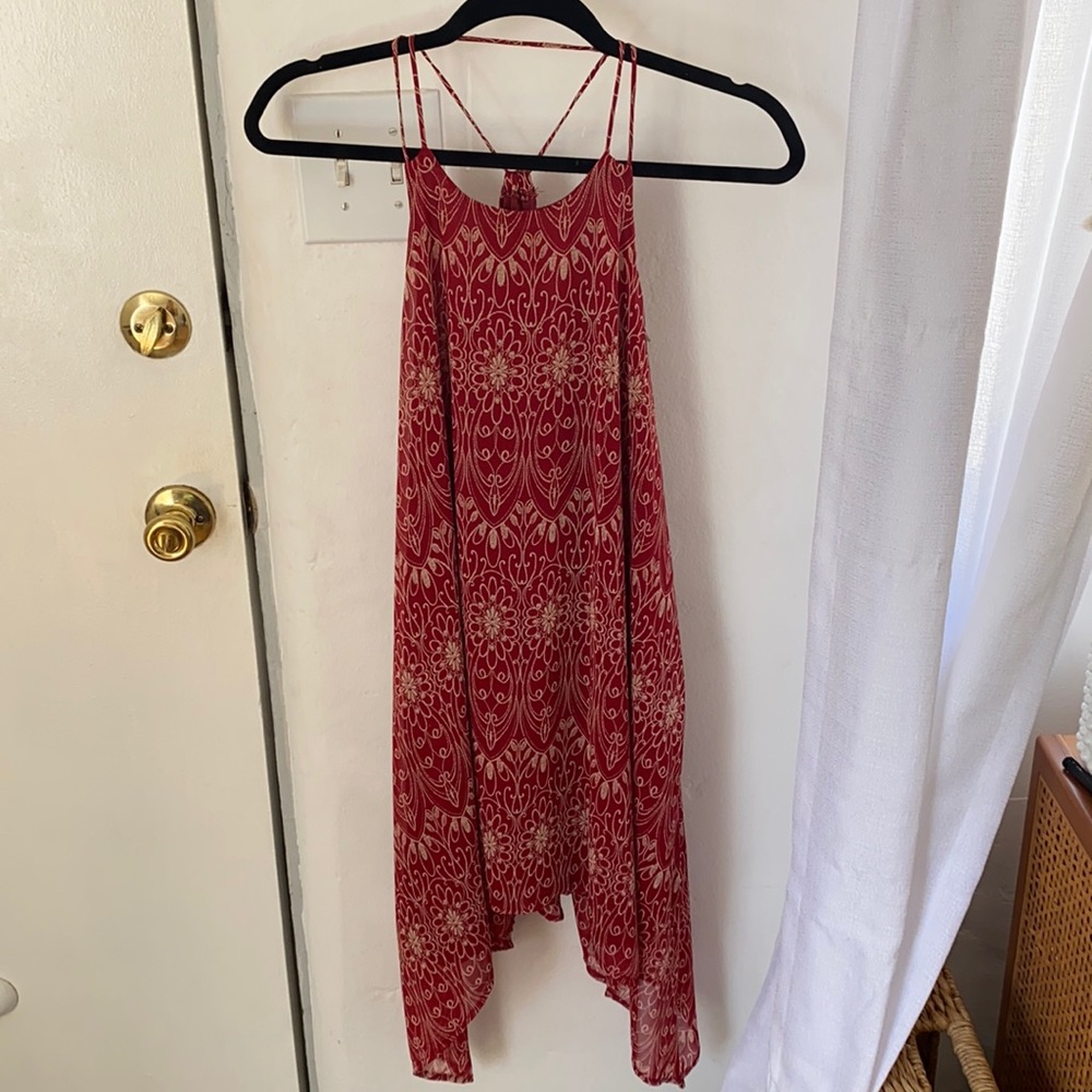 Floral swing dress